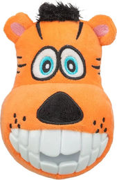 TRIXIE Tiger Hundespielzeug aus Plüsch und TPR mit Quietschefunktion für alle Altersstufen und Größen in Orange – Bild 1 von 7