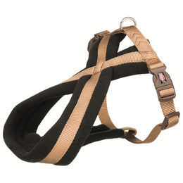 Produktbild von Trixie Touren-Geschirr Premium Hund Polyester Karamell Braun Größe M-L 50-80cm