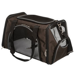 Trixie Tragetasche Joe Transportbox für kleine Hunde aus Polyester in Braun und Schwarz – Bild 1 von 1