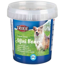 Trixie Trainer Snack Mini Bones Belohnungssnack für Hunde mit Rind Lamm und Geflügel ohne Zucker 500 g - 500 g – Bild 1 von 5