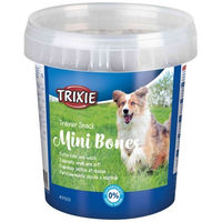 Produktbild von Trixie Trainer Snack Mini Bones Belohnungssnack für Hunde mit Rind Lamm und Geflügel ohne Zucker 500 g - 500 g