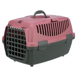 Produktbild von Trixie Transportbox Capri 1 dunkelgrau/altrosa Größe XS 32 x 31 x 48 cm
