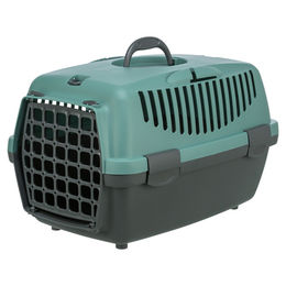 Trixie Transportbox Capri 1 Dunkelgrau/Petrol Größe XS 32 x 31 x 48 cm – Bild 1 von 1