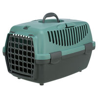 Produktbild von Trixie Transportbox Capri 1 Dunkelgrau/Petrol Größe XS 32 x 31 x 48 cm