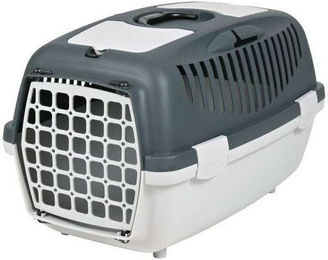 Trixie Transportbox Capri 2 für Hunde und Katzen in Hellgrau/Dunkelgrau – Bild 1 von 1