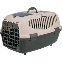 Produktbild von Trixie Transportbox Capri für kleine Hunde und Katzen in Dunkelgrau/Blush