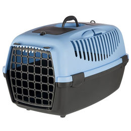 Trixie Transportbox Capri III Hartschalen-Box aus Kunststoff Blau – Bild 1 von 1