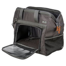 Trixie Transportbox Finlay für kleine Hunde in Schwarz/Grau aus Polyester - 1 Stk. – Bild 1 von 6