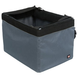 Produktbild von Trixie Transportbox Front-Box grau aus Polyester für kleine Rassen