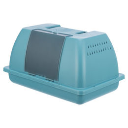 Trixie Transportbox für Vögel aus Kunststoff in Blau/Türkis 31,5 x 17 x 20,5 cm – Bild 1 von 3