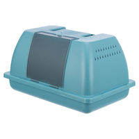 Produktbild von Trixie Transportbox für Vögel aus Kunststoff in Blau/Türkis 31,5 x 17 x 20,5 cm
