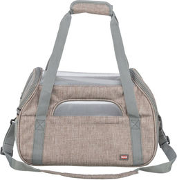 Trixie Transportbox Madison Mini aus Polyester in Beige und Grau Größe L – Bild 1 von 3