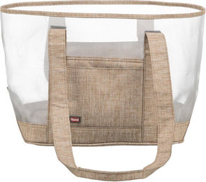 Trixie Transportbox Mary Mini aus Polyester in Beige und Grau Größe L – Bild 1 von 3