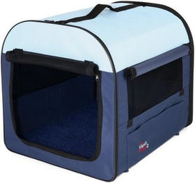 Trixie Transportbox Mini aus Polyester in Grau/Blau Größe S - 1 Stk. – Bild 1 von 9
