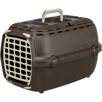Produktbild von TRIXIE Transportbox Relax 1 Mini XS aus Kunststoff Braun 32 x 30 x 48 cm