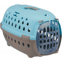 Produktbild von Trixie Transportbox Tinos Mini aus Kunststoff für Hund Katze oder Kaninchen B 35 x T 50 x H 32 cm