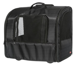 Trixie Transportbox Trolley Elegance Schwarz aus Polyester für kleine Rassen – Bild 1 von 1