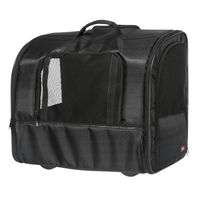 Produktbild von Trixie Transportbox Trolley Elegance Schwarz aus Polyester für kleine Rassen