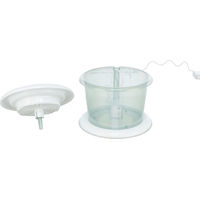 Produktbild von Trixie Trinkbrunnen Bubble Stream Wasserautomat für Hunde und Katzen 3 Liter Blau Weiß - 3 l