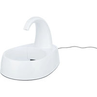 Produktbild von Trixie Trinkbrunnen Curved Stream für Hunde und Katzen, weiß, 2,5 l - 2,5 l
