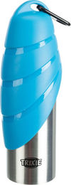 Trixie Trinkflasche mit Edelstahl-Trinknapf für Hunde und Kaninchen 750 ml - 0,75 l – Bild 1 von 11