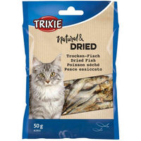 Produktbild von Trixie Trockenfisch Katzensnack für Katzen 50 g - 4 x 50 g