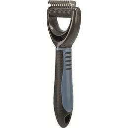 Trixie Universal-Striegel Bürste aus Kunststoff für Hunde aller Größen in Grau oder Schwarz – Bild 1 von 5
