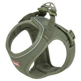 Produktbild von Trixie UrbanVest Hundegeschirr olivgrün Größe XS-S Breite 15 mm