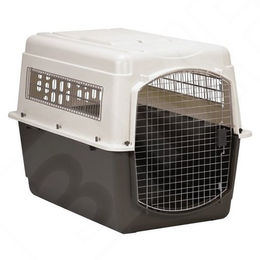 Produktbild von Trixie VARI Kennel Transportbox VII für große Hunde aus Kunststoff in Mokka/Beige IATA-konform