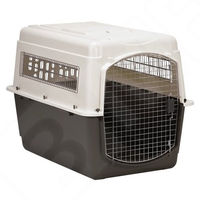 Produktbild von Trixie VARI Kennel Transportbox VII für große Hunde aus Kunststoff in Mokka/Beige IATA-konform