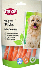 Produktbild von Trixie Vegan Sticks mit Gemüse Kausnack ohne tierisches Protein glutenfrei und ohne Zucker 3 x 120 g - 3 x 120 g