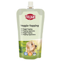 Produktbild von Trixie Veggie Topping Belohnungssnack vegan glutenfrei ohne Zucker 300 ml