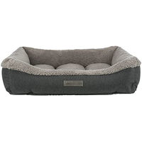Produktbild von Trixie Vital Bendson orthopädisches Hundebett für mittelgroße Hunde in Grau mit OEKO-TEX Standard 100