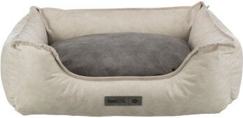 Trixie Vital Calito Hundebett aus Kunstleder Beige 75 cm – Bild 1 von 2