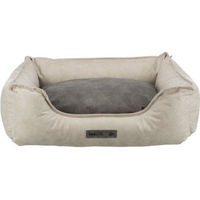 Produktbild von Trixie Vital Calito Hundebett aus Kunstleder Beige 75 cm
