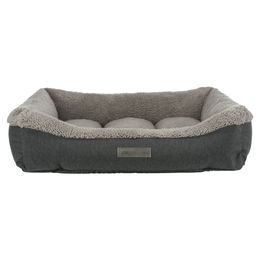 Trixie Vital Hundebett Bendson für große Rassen in Grau, 90 x 60 cm, OEKO-TEX Standard 100 zertifiziert – Bild 1 von 8