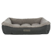Produktbild von Trixie Vital Hundebett Bendson für große Rassen in Grau, 90 x 60 cm, OEKO-TEX Standard 100 zertifiziert