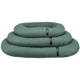 Trixie Vital Hundebett CityStyle oval aus Bouclé in Grün – Bild 1 von 2