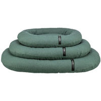 Produktbild von Trixie Vital Hundebett CityStyle oval aus Bouclé in Grün