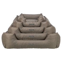 Trixie Vital Hundebett Liano eckig beige braun – Bild 1 von 3