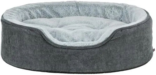 Trixie Vital Hundebett Lino Soft Grau aus Polyester zur Gelenkunterstützung – Bild 1 von 11