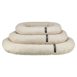 Trixie Vital Hundekorb CityStyle in Beige aus Bouclé zur Unterstützung der Gelenke – Bild 1 von 2
