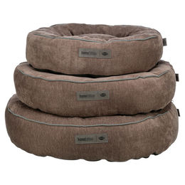 Trixie Vital Lennox Hundebett rund braun mit viskoelastischem Schaum für kleine und mittlere Hunde – Bild 1 von 11