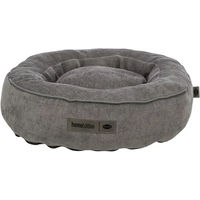 Produktbild von Trixie Vital Lennox Hundebett rund grau mit viskoelastischem Schaum für kleine und mittlere Hunde ø 50 cm