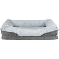 Produktbild von Trixie Vital Lino orthopädisches Hundebett mit Memory Schaum für Senior Hunde Grau 70 x 55 cm