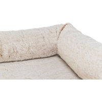 Produktbild von Trixie Vital Lino Orthopädisches Hundebett mit Memory Schaum für Senioren in Beige