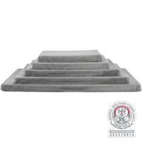 Produktbild von TRIXIE Vital Lonni Hundematratze mit Memory Foam grau 90 x 65 cm