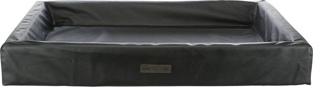 Trixie Vital Remo Hundebett aus Kunstleder für Riesenrassen Schwarz 110 x 80 x 16 cm – Bild 1 von 3
