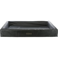 Produktbild von Trixie Vital Remo Hundebett aus Kunstleder für Riesenrassen Schwarz 110 x 80 x 16 cm