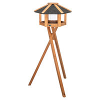 Produktbild von Trixie Vogelhaus aus Holz mit Silo und Ständer in Braun